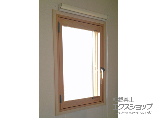 埼玉県さいたま市のの二重窓（内窓） インプラス ダストバリア仕様 開き窓 外観右吊元 施工例