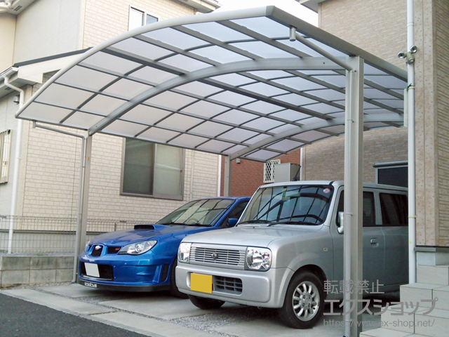 千葉県野田市ののカーポート レイナツインポートグラン　積雪〜20cm対応 施工例