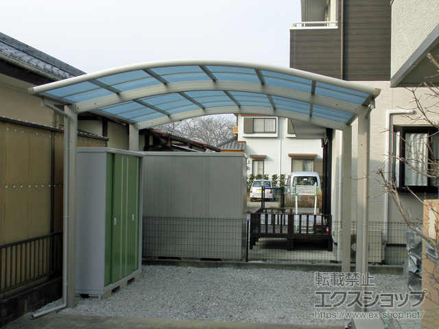 宮崎県宮崎市ののカーポート レイナツインポートグラン　積雪〜20cm対応 施工例