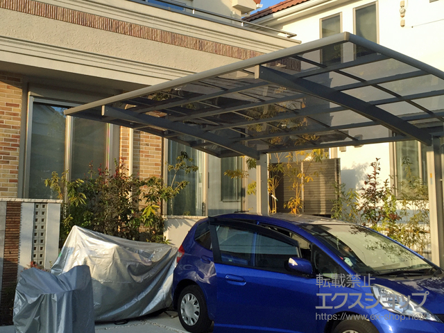 兵庫県神戸市ののカーポート レイナポートグラン　積雪〜20cm対応 施工例