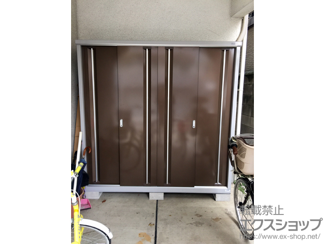 東京都豊島区のの物置・屋外倉庫 シンプリー 一般型（MJX-195EP TB） 施工例