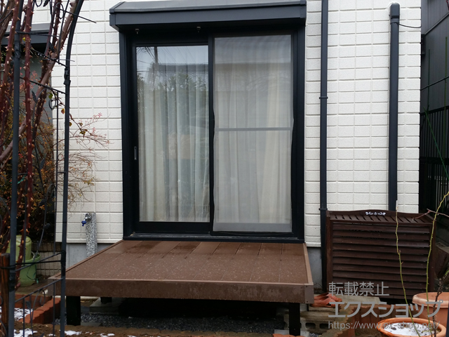 埼玉県熊谷市ののウッドデッキ マージウッドデッキ 施工例