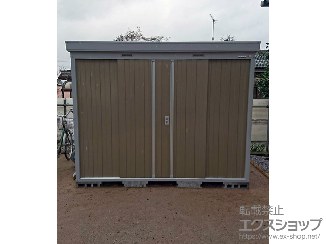 鹿児島県姶良市のの物置・屋外倉庫 ネクスタ 一般型（NXN-50S-MB） 施工例