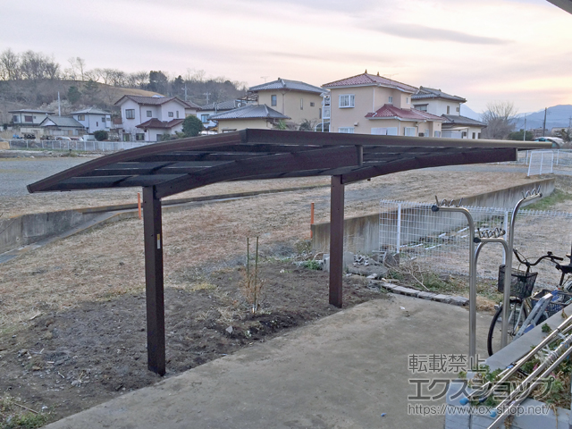 群馬県藤岡市ののカーポート プレシオスポート 積雪〜20cm対応 施工例