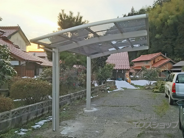 山口県阿武郡阿武町ののカーポート レイナポートグラン　積雪〜20cm対応 施工例
