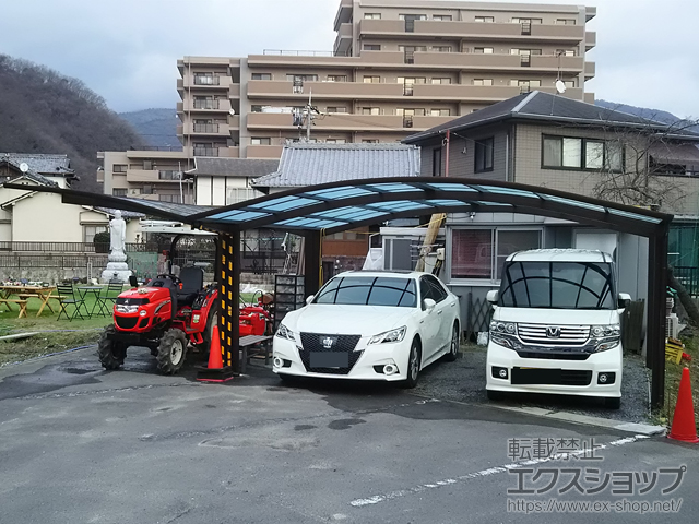 広島県呉市ののカーポート レイナポートグラン　積雪〜20cm対応 施工例
