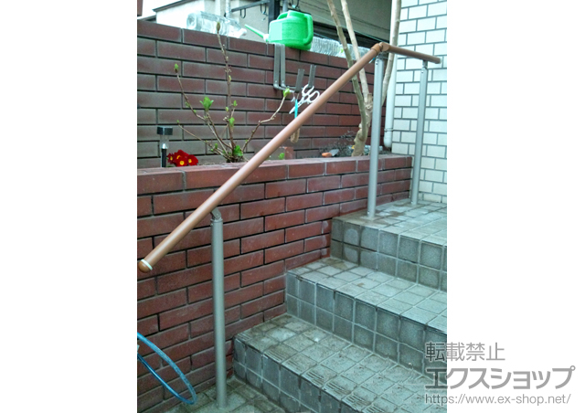 東京都世田谷区のの手すり パルトナーUDフェンス1型＜自立タイプ＞ 施工例