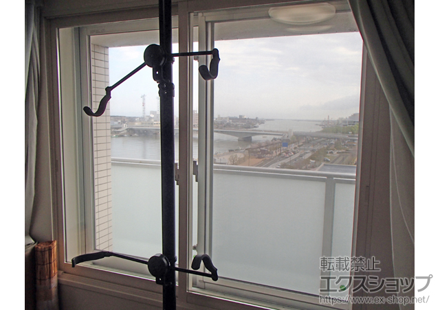 新潟県新潟市のの二重窓（内窓） インプラス(ダストバリア)引き違い窓2枚建て 施工例