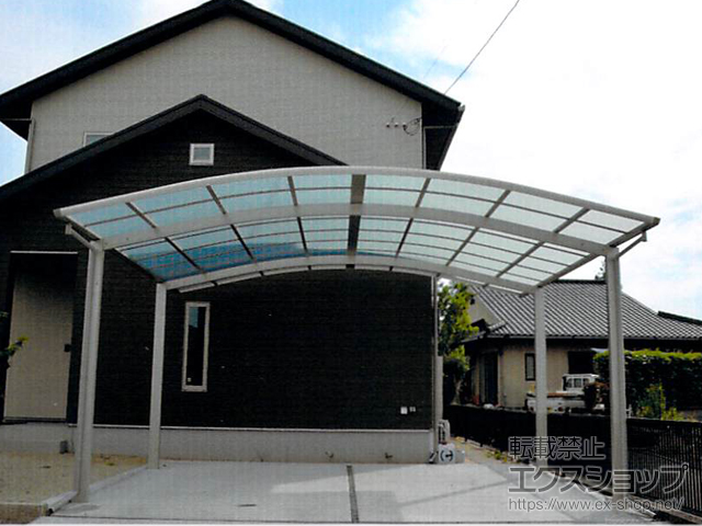 熊本県宇土市ののカーポート レイナツインポートグラン　積雪〜20cm対応 施工例