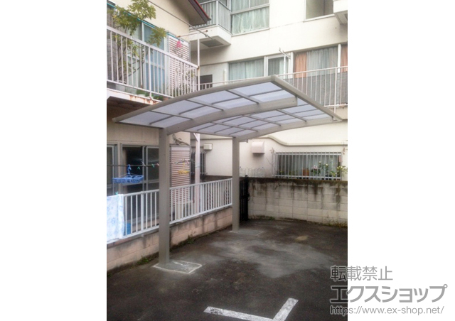 東京都品川区ののカーポート プレシオスポート 積雪〜20cm対応 施工例