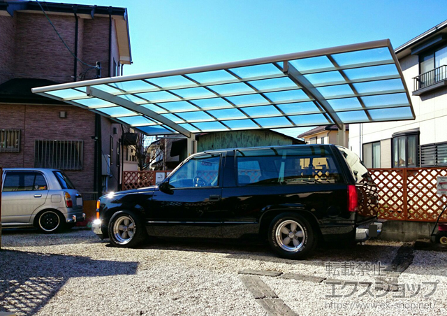 埼玉県比企郡川島町ののカーポート レイナポートグラン　積雪〜20cm対応 施工例
