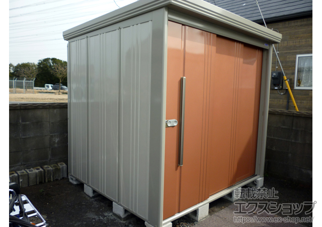 茨城県神栖市のの物置・屋外倉庫 Mr.ストックマンダンディ 一般型 結露減少型(ND-Z2219) 施工例