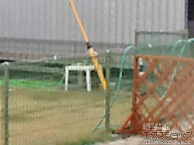 千葉県いすみ市のの門扉 ハイグリッド門扉N8型 片開き　柱使用 施工例