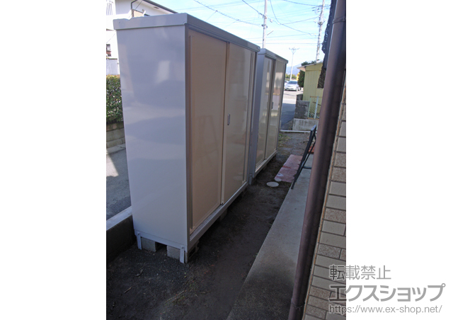 山梨県中央市のの物置・屋外倉庫 シンプリー 一般型(MJX-155D) 施工例