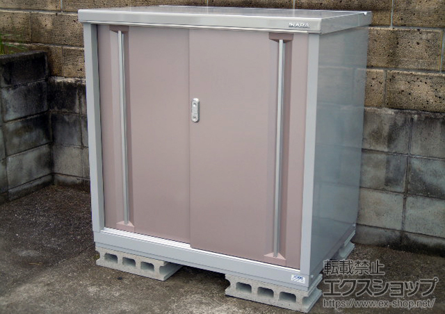 岡山県赤磐市のの物置・屋外倉庫 シンプリー 一般型(MJX-117BP) 施工例