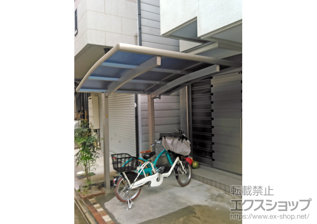 京都府京都市ののサイクルポート・駐輪場 プレシオスポート ミニ 積雪〜20cm対応 施工例