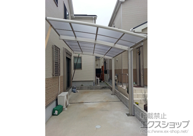 大阪府枚方市ののカーポート レイナポートグラン　積雪〜20cm対応 施工例