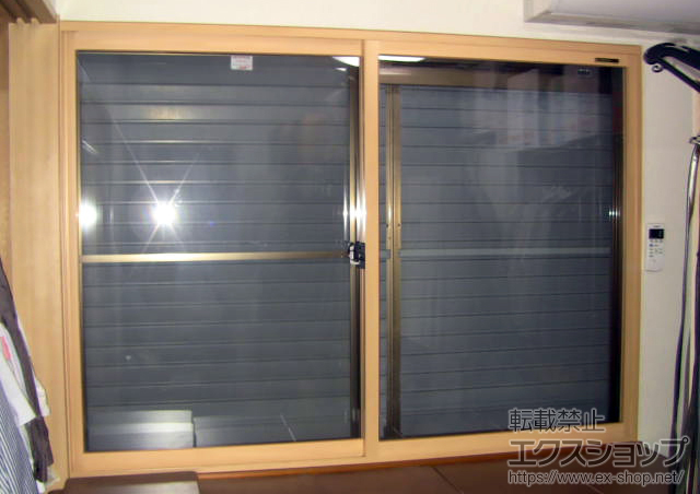 奈良県生駒市のの二重窓（内窓） プラマードU引違い窓2枚建て 施工例