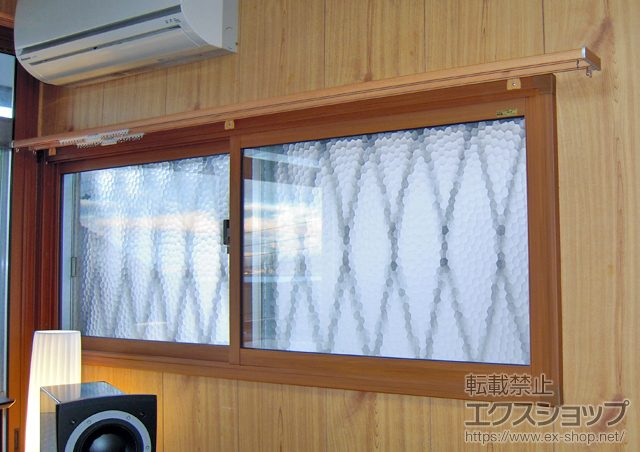 兵庫県宝塚市のの二重窓（内窓） インプラス(ダストバリア)引き違い窓2枚建て 施工例