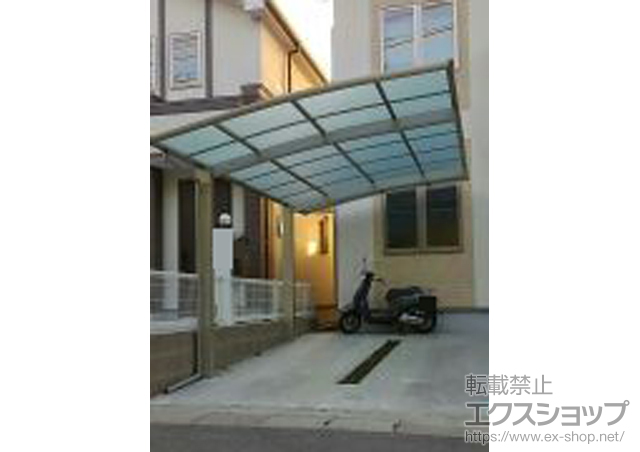 京都府城陽市ののカーポート レイナポートグラン　積雪〜20cm対応 施工例