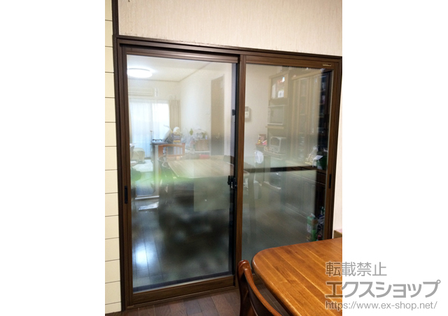 京都府京都市のの二重窓（内窓） プラマードU 引違い窓2枚建て 施工例