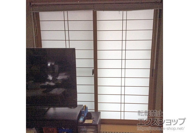 福岡県遠賀郡遠賀町のの二重窓（内窓） プラマードU引違い窓2枚建て 施工例