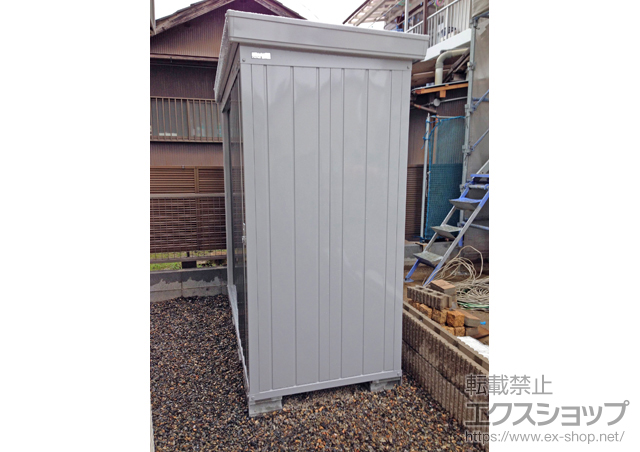 岐阜県岐阜市のの物置・屋外倉庫 ネクスタ 一般型 2210×950×2020 施工例