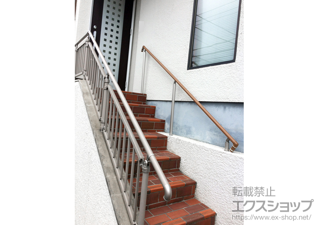 神奈川県横浜市のの手すり パルトナーUDフェンス1型＜自立タイプ＞ 施工例