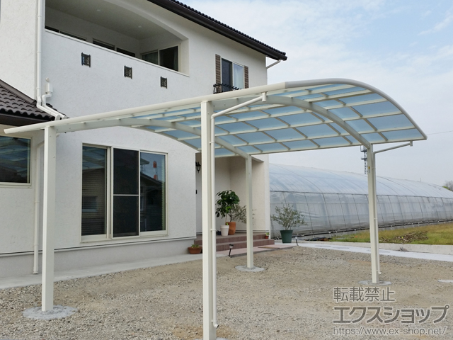 香川県高松市ののカーポート レイナツインポートグラン　積雪〜20cm対応 施工例