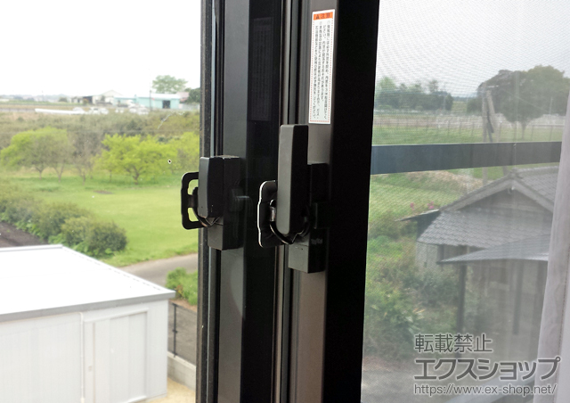 宮崎県児湯郡都農町のの二重窓（内窓） インプラス ダストバリア仕様 引違い窓 2枚建 施工例