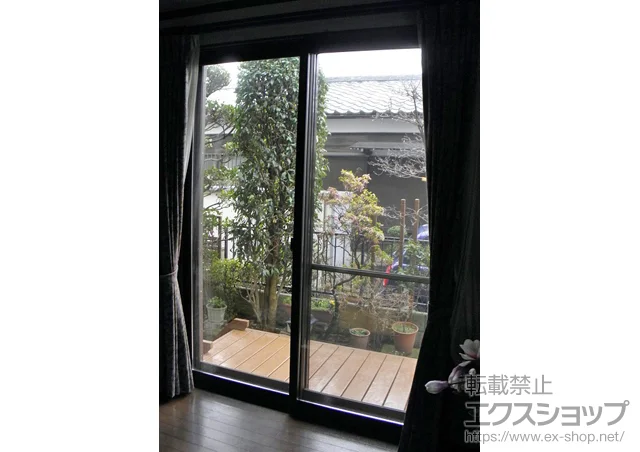 東京都日野市のの内窓（二重窓・二重サッシ） インプラス ダストバリア仕様 引違窓 2枚建 施工例