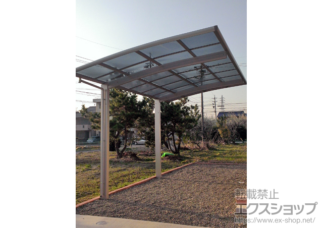 愛知県あま市ののカーポート レイナポートグラン　積雪〜20cm対応 施工例