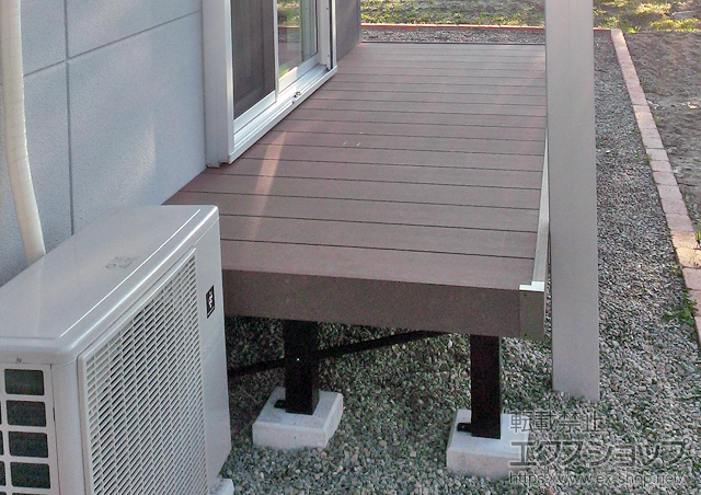 愛知県あま市ののウッドデッキ リウッドデッキ 200 施工例