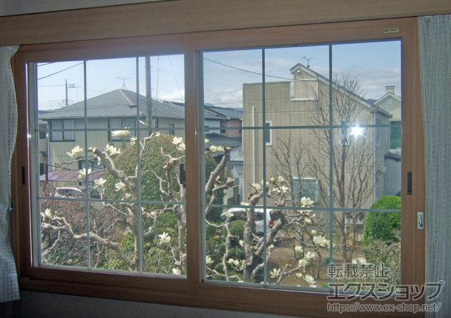 栃木県日光市のの二重窓（内窓） インプラス(ダストバリア)引き違い窓2枚建て 施工例