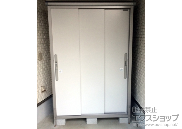 東京都北区のの物置・屋外倉庫 エスモ 一般型(ESD-1305AGL) 施工例