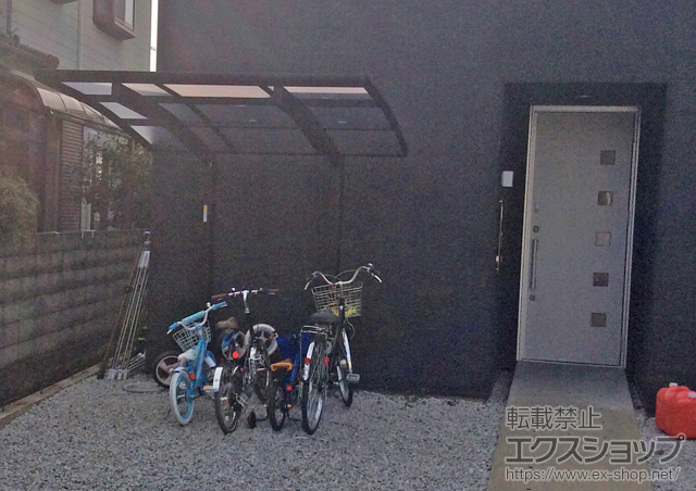 香川県高松市ののサイクルポート・駐輪場 レイナポートグランミニ 積雪〜20cm対応 施工例