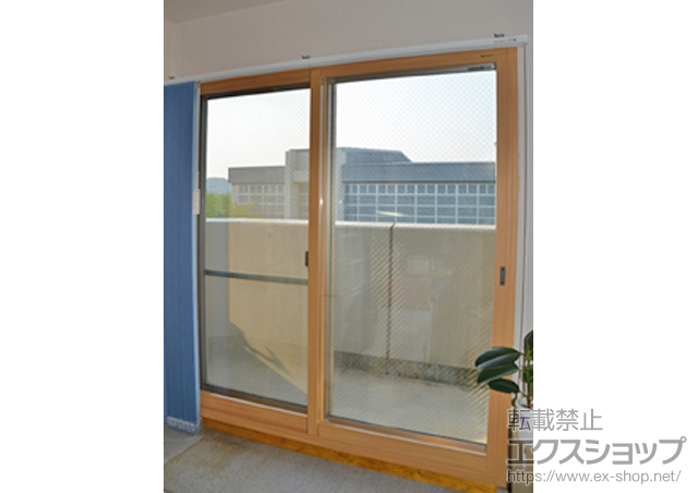 静岡県藤枝市のの二重窓（内窓） インプラス(ダストバリア)引き違い窓2枚建て 施工例
