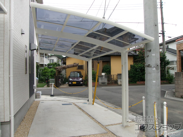 埼玉県上尾市のの面格子・窓格子、カーポート レイナポートグラン　積雪〜20cm対応 施工例