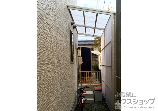 島根県出雲市ののストックヤード ストックヤードII オープンタイプ 積雪〜20cm対応 施工例