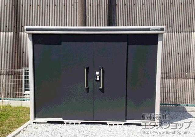 福岡県直方市のの物置・屋外倉庫 エルモ 一般型(LMD-2918) 施工例