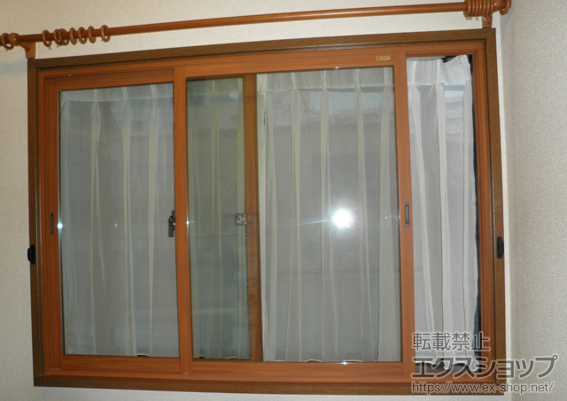 神奈川県横浜市のの二重窓（内窓） インプラス(ダストバリア)引き違い窓2枚建て 施工例