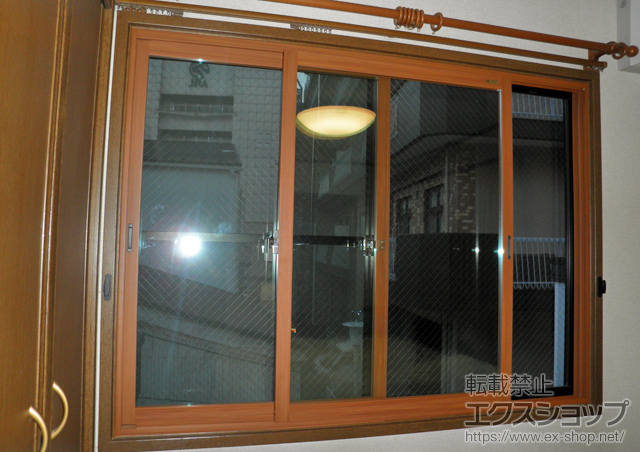 神奈川県横浜市のの二重窓（内窓） インプラス(ダストバリア)引き違い窓2枚建て 施工例