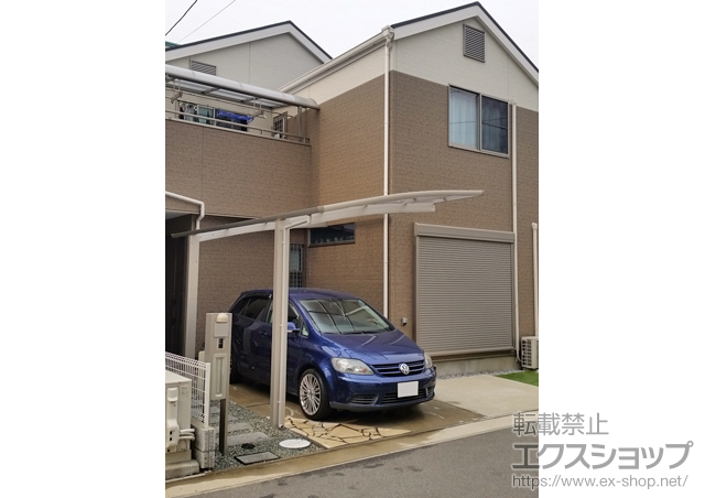 兵庫県伊丹市ののカーポート レイナポートグラン　積雪〜20cm対応 施工例