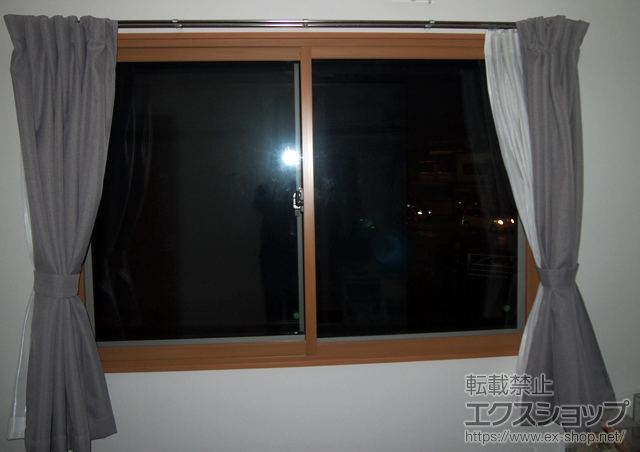 静岡県静岡市のの二重窓（内窓） プラマードU引違い窓2枚建て 施工例