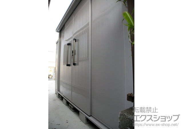 埼玉県所沢市のの物置・屋外倉庫 エルモ 一般型 (LMDー2511) 施工例