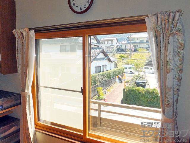高知県吾川郡いの町のの二重窓（内窓） インプラス ダストバリア仕様 引違い窓 2枚建 施工例