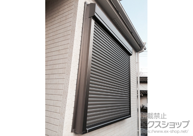 東京都八王子市のLIXIL リクシル（トステム）の窓シャッター リフォームシャッター イタリヤ 手動式 施工例