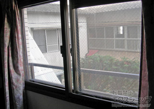 福島県福島市のの二重窓（内窓） インプラス(ダストバリア)引き違い窓2枚建て 施工例