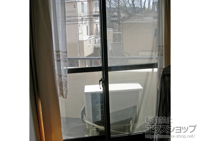 福島県福島市のの二重窓（内窓） インプラス(ダストバリア)引き違い窓2枚建て 施工例