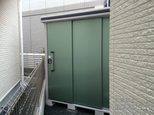 東京都町田市のの物置・屋外倉庫 エルモ 一般型(LMD-2208 EG) 施工例
